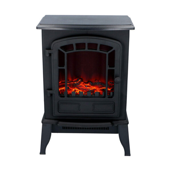 Dekoracyjny Kominek Elektryczny Ścienny Classic Fire Torino Czarny 2000 W 56,5 x 24 x 38 cm - obrazek 6