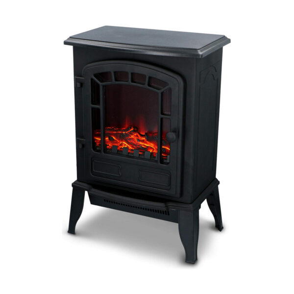 Dekoracyjny Kominek Elektryczny Ścienny Classic Fire Torino Czarny 2000 W 56,5 x 24 x 38 cm